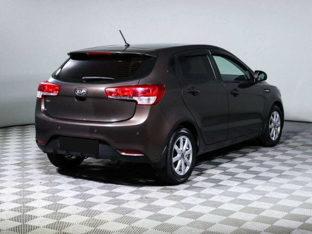 Kia Rio, 2016 Фото №4
