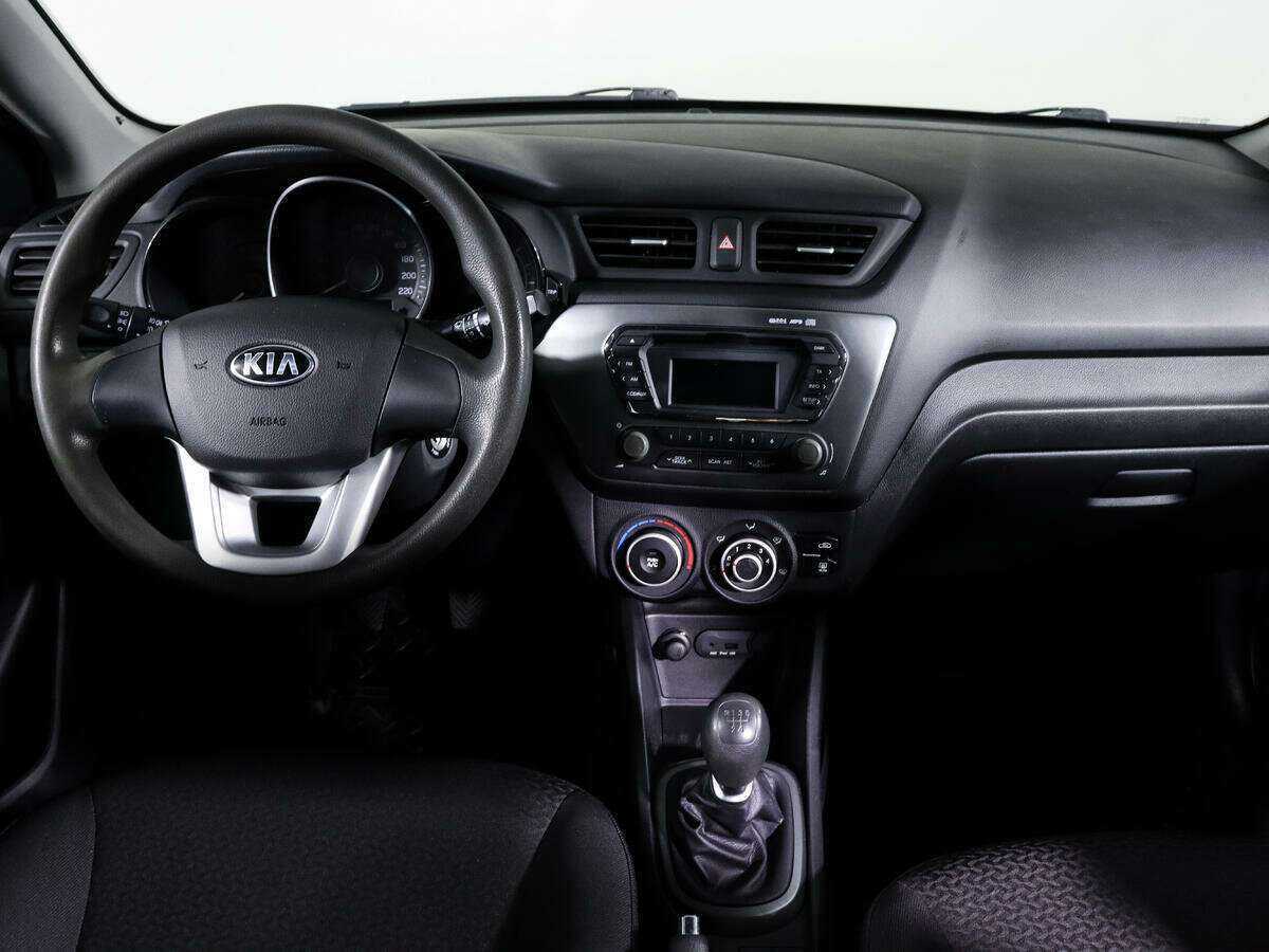 Kia Rio 5-speed, 2013 Фото №11