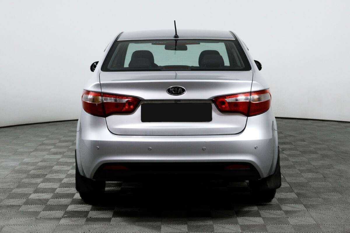 Kia Rio 5-speed, 2012 Фото №6