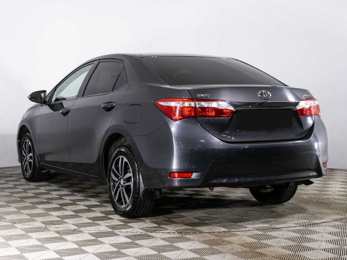 Toyota Corolla, 2015 Фото №7